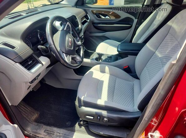 3GKALMEV1KL135618 2019 GMC TERRAIN Красный Вид салона спереди