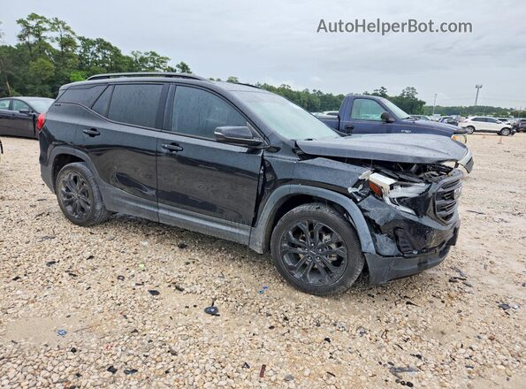 3GKALMEV1LL237731 2020 GMC TERRAIN Black Передня права чверть