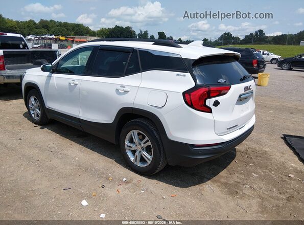 3GKALMEV1LL305655 2020 GMC TERRAIN White Задня ліва чверть