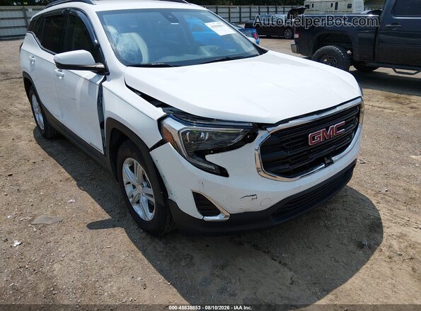 3GKALMEV1LL305655 2020 GMC TERRAIN White Вид спереду