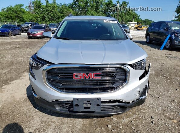 3GKALMEV1ML319072 2021 GMC TERRAIN Silver Vista frontal