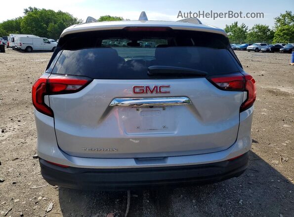 3GKALMEV1ML319072 2021 GMC TERRAIN Silver Vista trasera