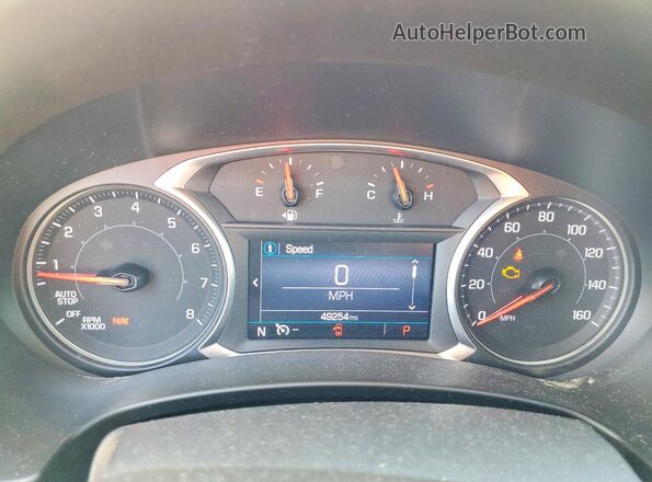 3GKALMEV1ML319072 2021 GMC TERRAIN Silver Vista del cuadro de instrumentos