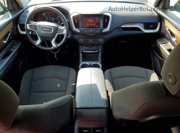 3GKALMEV1ML319072 2021 GMC TERRAIN Silver Vista del salpicadero