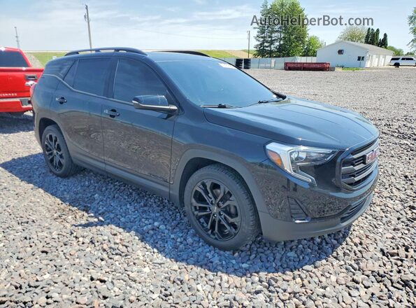 3GKALMEV1ML322585 2021 GMC TERRAIN Black Front right