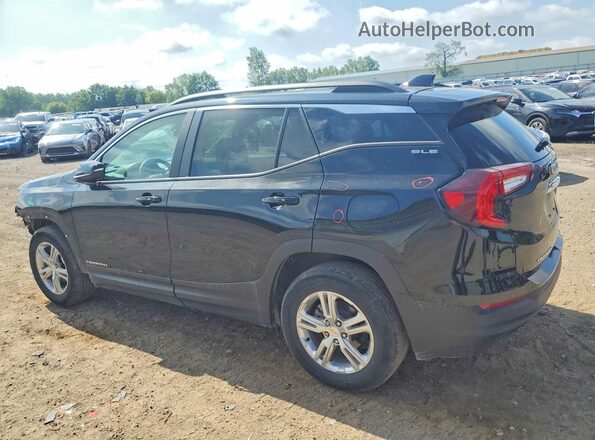 3GKALMEV1NL170776 2022 GMC TERRAIN Black Tył lewy