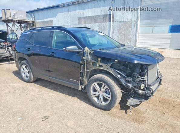 3GKALMEV1NL170776 2022 GMC TERRAIN Black Przód prawy