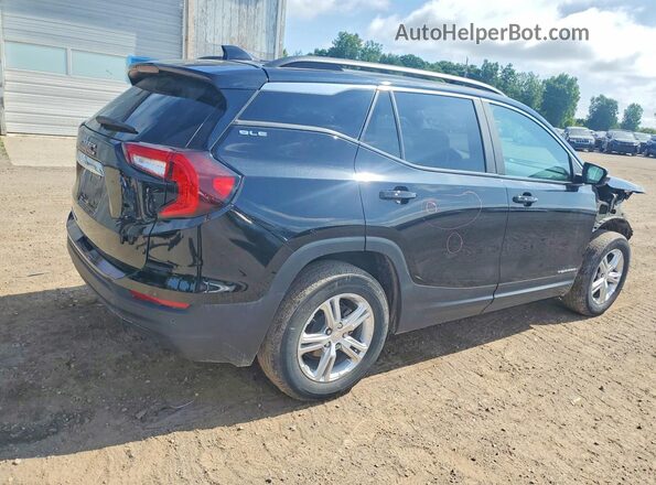 3GKALMEV1NL170776 2022 GMC TERRAIN Black Tył prawy
