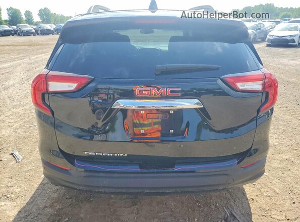 3GKALMEV1NL170776 2022 GMC TERRAIN Black Widok z tyłu