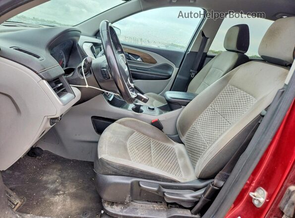 3GKALMEV2JL233460 2018 GMC TERRAIN Red Սալոնի դիմացի տեսք