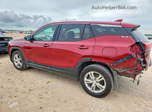 3GKALMEV2JL233460 2018 GMC TERRAIN Red Հետևի ձախ