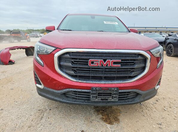 3GKALMEV2JL233460 2018 GMC TERRAIN Red Դիմացի տեսք