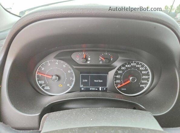 3GKALMEV2JL272601 2018 GMC TERRAIN White Սարքավորումների վահանակի տեսք