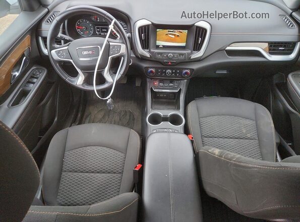 3GKALMEV2JL272601 2018 GMC TERRAIN White Առջևի վահանակի տեսք