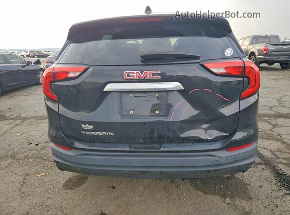 3GKALMEV2JL314264 2018 GMC TERRAIN Black Widok z tyłu