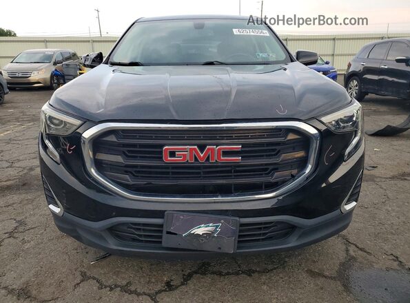 3GKALMEV2JL314264 2018 GMC TERRAIN Black Widok z przodu