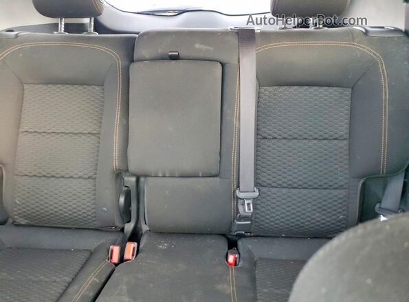 3GKALMEV2JL314264 2018 GMC TERRAIN Black Widok tylnych siedzeń