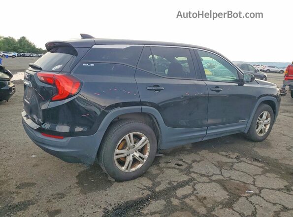 3GKALMEV2JL314264 2018 GMC TERRAIN Black Tył prawy