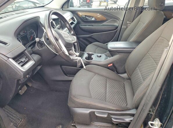 3GKALMEV2JL314264 2018 GMC TERRAIN Black Widok wnętrza z przodu