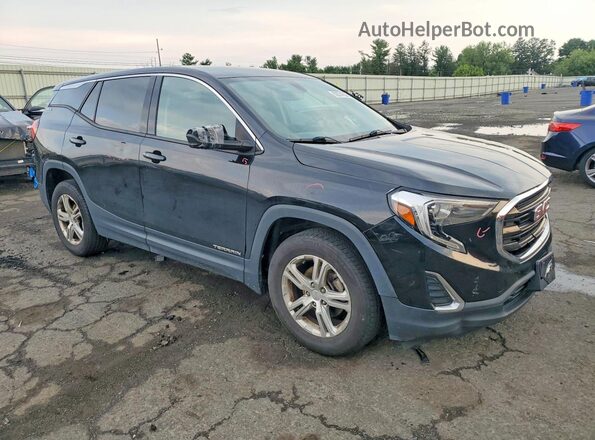 3GKALMEV2JL314264 2018 GMC TERRAIN Black Przód prawy