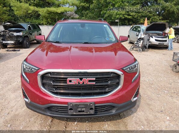 3GKALMEV2JL353954 2018 GMC TERRAIN Red Vista del cuadro de instrumentos