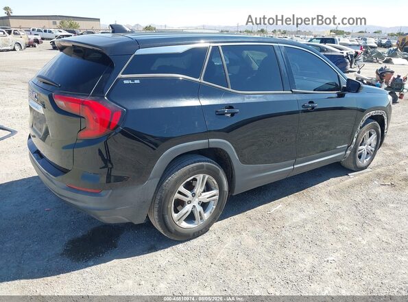 3GKALMEV2JL394925 2018 GMC TERRAIN Black Rear right