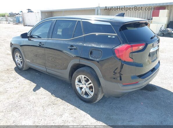 3GKALMEV2JL394925 2018 GMC TERRAIN Black Rear left