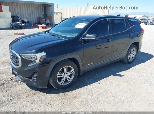 3GKALMEV2JL394925 2018 GMC TERRAIN Black Front left