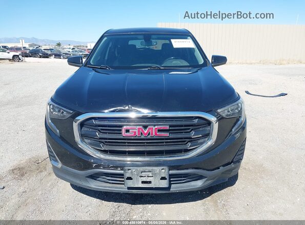 3GKALMEV2JL394925 2018 GMC TERRAIN Black Rear interior view