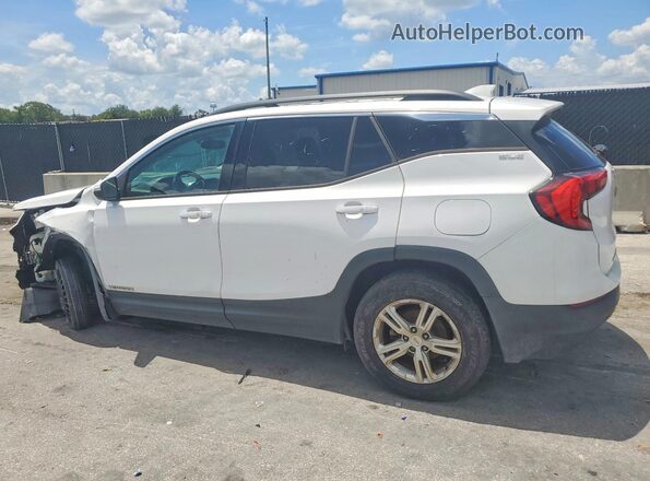 3GKALMEV2KL156073 2019 GMC TERRAIN White Trasero izquierdo