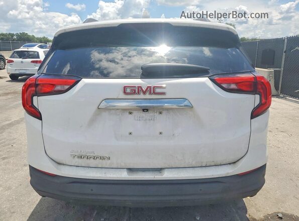 3GKALMEV2KL156073 2019 GMC TERRAIN White Vista trasera