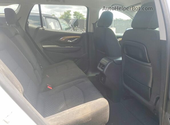 3GKALMEV2KL156073 2019 GMC TERRAIN White Vista interior trasera