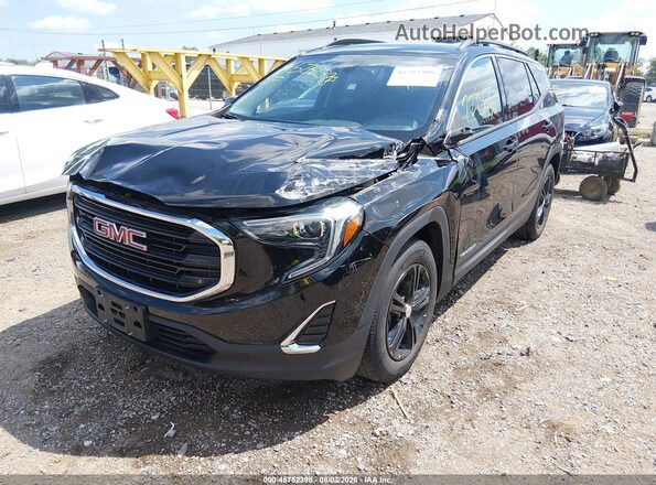 3GKALMEV2KL170491 2019 GMC TERRAIN Dark Brown წინა მარცხენა ხედი სამი მეოთხედიდან