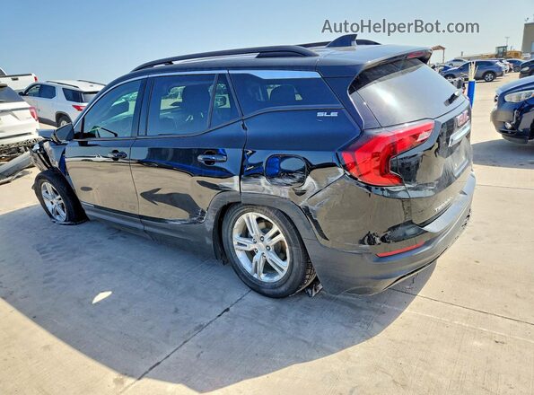 3GKALMEV2LL100605 2020 GMC TERRAIN Black Trasero izquierdo