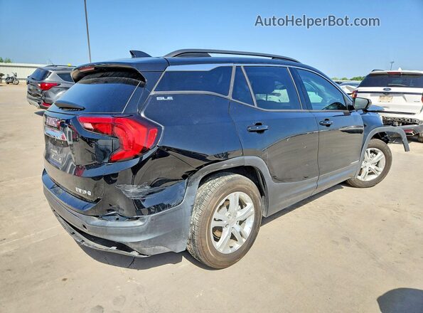 3GKALMEV2LL100605 2020 GMC TERRAIN Black Trasero derecho