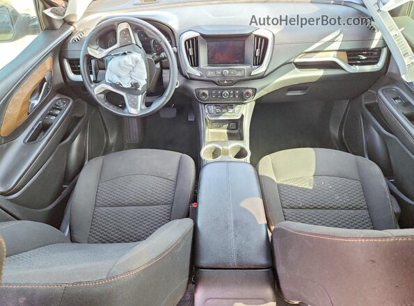 3GKALMEV2LL100605 2020 GMC TERRAIN Black Vista del salpicadero