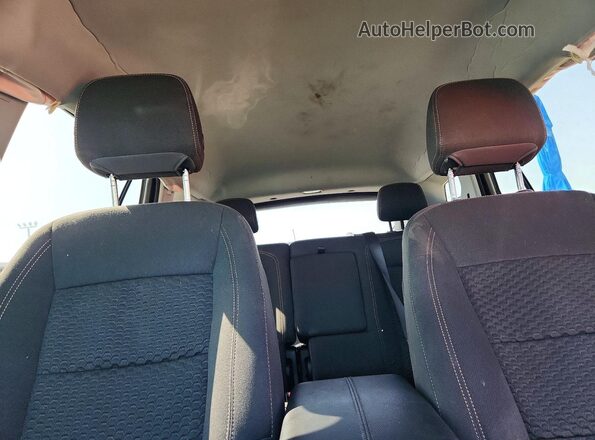 3GKALMEV2LL100605 2020 GMC TERRAIN Black Vista de los asientos traseros