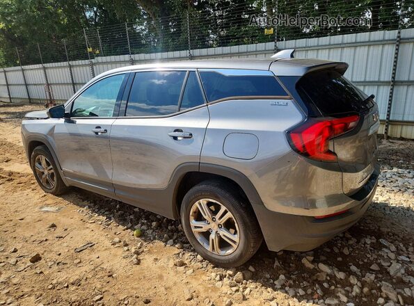 3GKALMEV2LL148475 2020 GMC TERRAIN Серый Задняя левая четверть