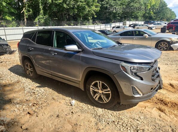 3GKALMEV2LL148475 2020 GMC TERRAIN Серый Передняя правая четверть