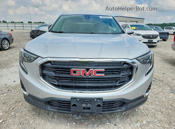3GKALMEV2LL189009 2020 GMC TERRAIN Silver წინა ხედი