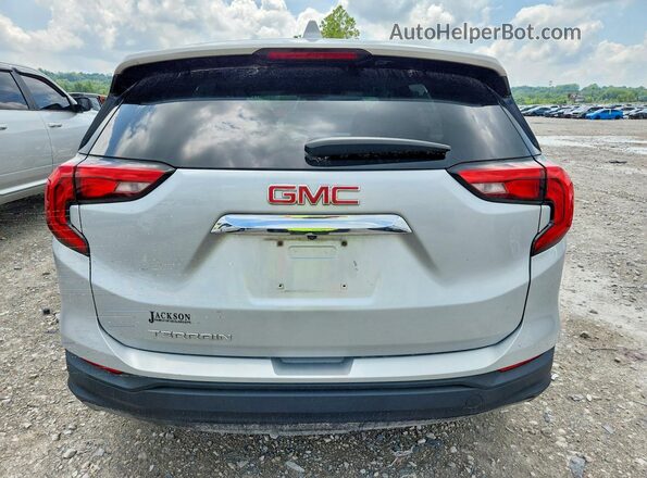 3GKALMEV2LL189009 2020 GMC TERRAIN Silver უკანა ხედი