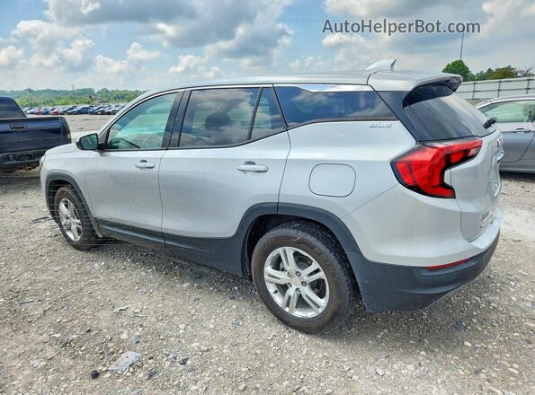 3GKALMEV2LL189009 2020 GMC TERRAIN Silver უკანა მარცხენა