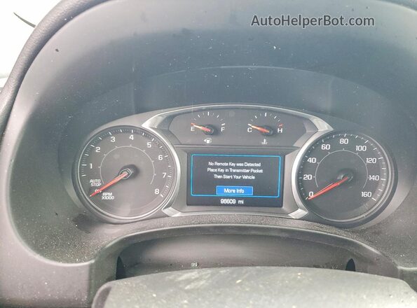 3GKALMEV2LL288543 2020 GMC TERRAIN Белый Вид щитка приборов