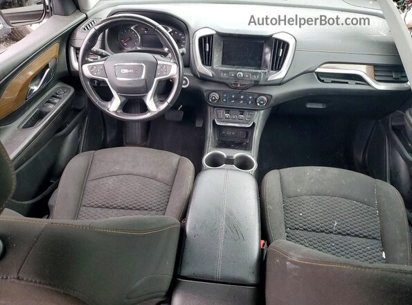 3GKALMEV2LL288543 2020 GMC TERRAIN Белый Вид панели приборов