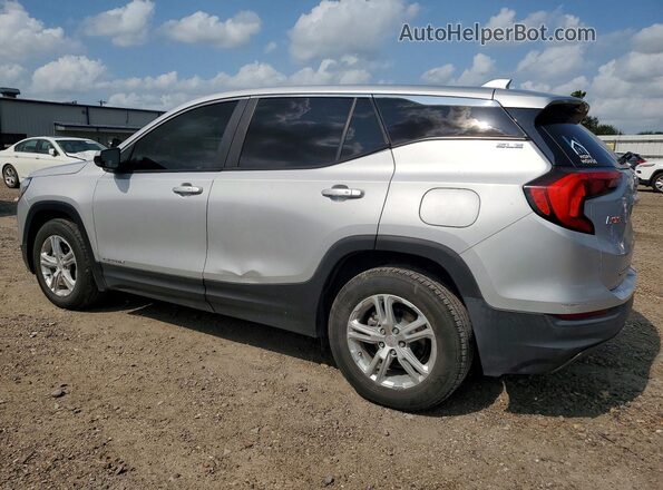 3GKALMEV2ML374663 2021 GMC TERRAIN Silver Հետևի ձախ