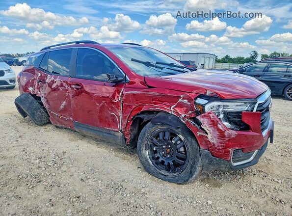 3GKALMEV2NL128990 2022 GMC TERRAIN Red Delantero derecho
