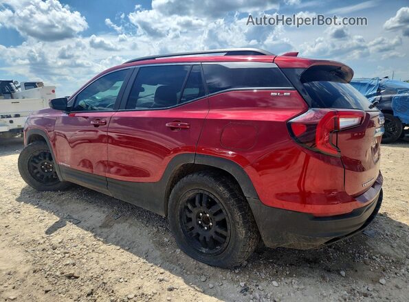 3GKALMEV2NL128990 2022 GMC TERRAIN Red Trasero izquierdo