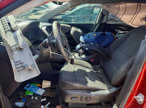 3GKALMEV2NL128990 2022 GMC TERRAIN Red Vista interior delantera