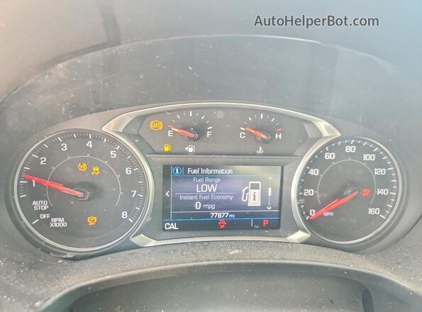3GKALMEV2NL128990 2022 GMC TERRAIN Red Vista del cuadro de instrumentos