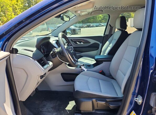 3GKALMEV2NL223209 2022 GMC TERRAIN Blue Vista interior delantera